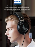 Philips SHP9500 Headphone HiFi Stereo Wired Earphone Computer Online Learning Earbuds Esports Game 3.5mm 6.3mm Universal Headset - Image 3