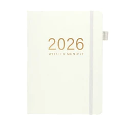 Versatile Loose - Leaf Notebooks for Students, Diaries, and Business Memos (WHITE)