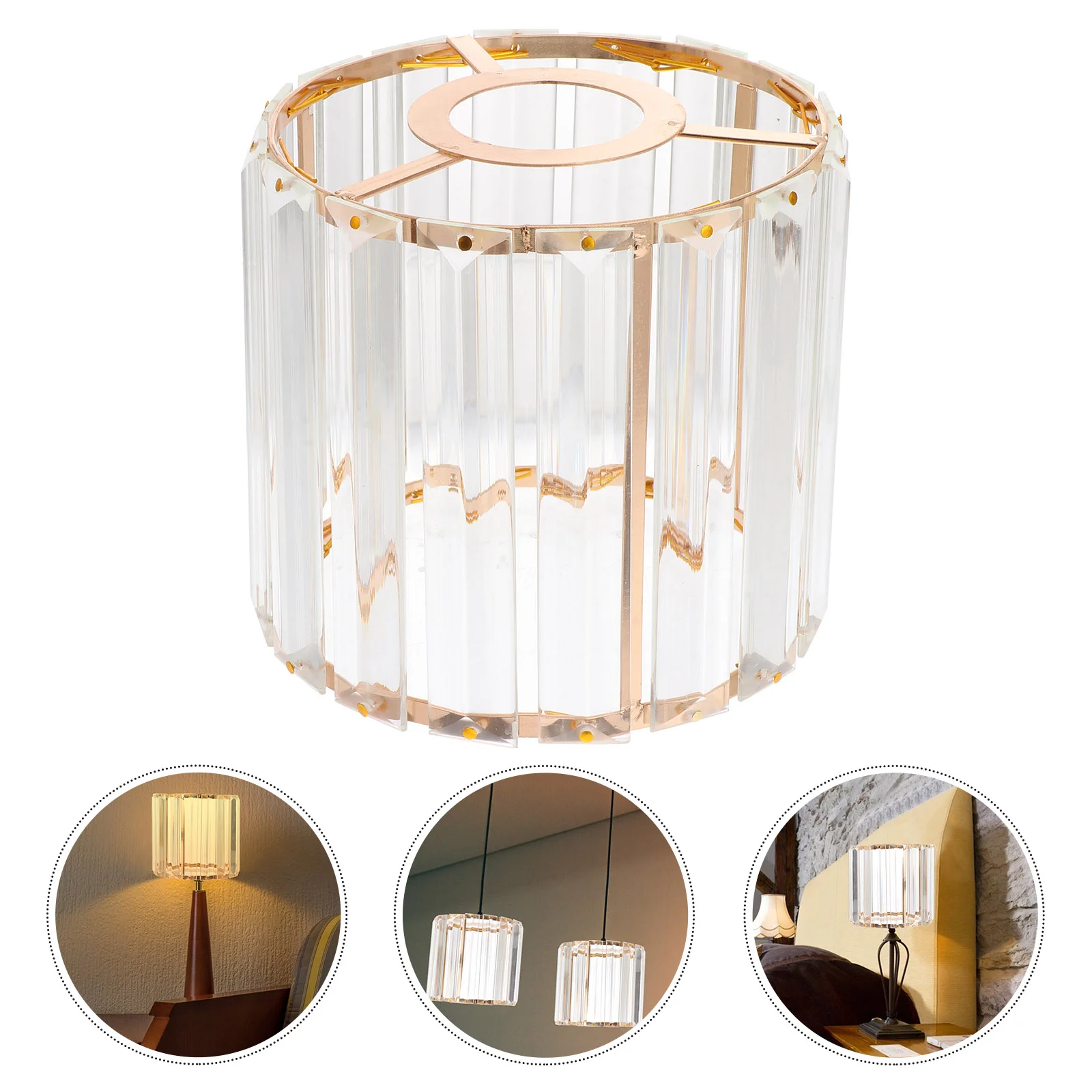 クリスタルランプシェードシーリングライトカバーランプシェード照明