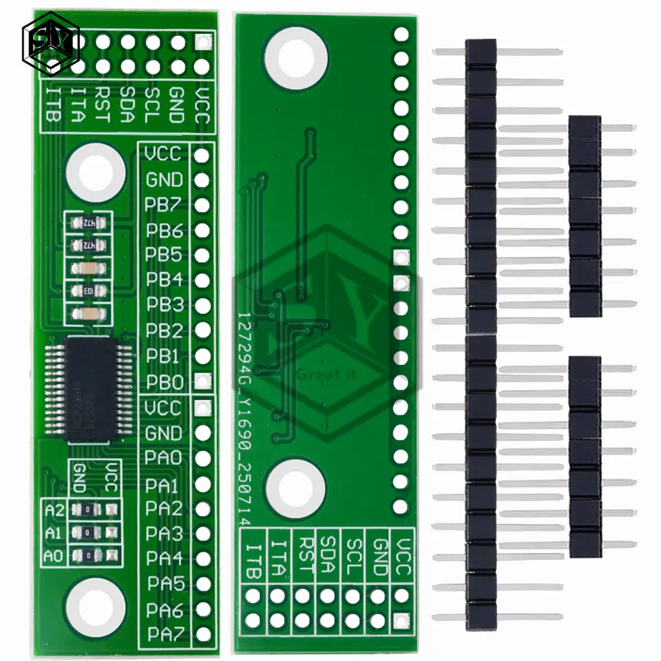 MCP23017-E/SS I2C IIC Expander Board Module I2C to 16IO IIC Input/Output Expansion Board MCP23017 3.0V-5.5V image 6