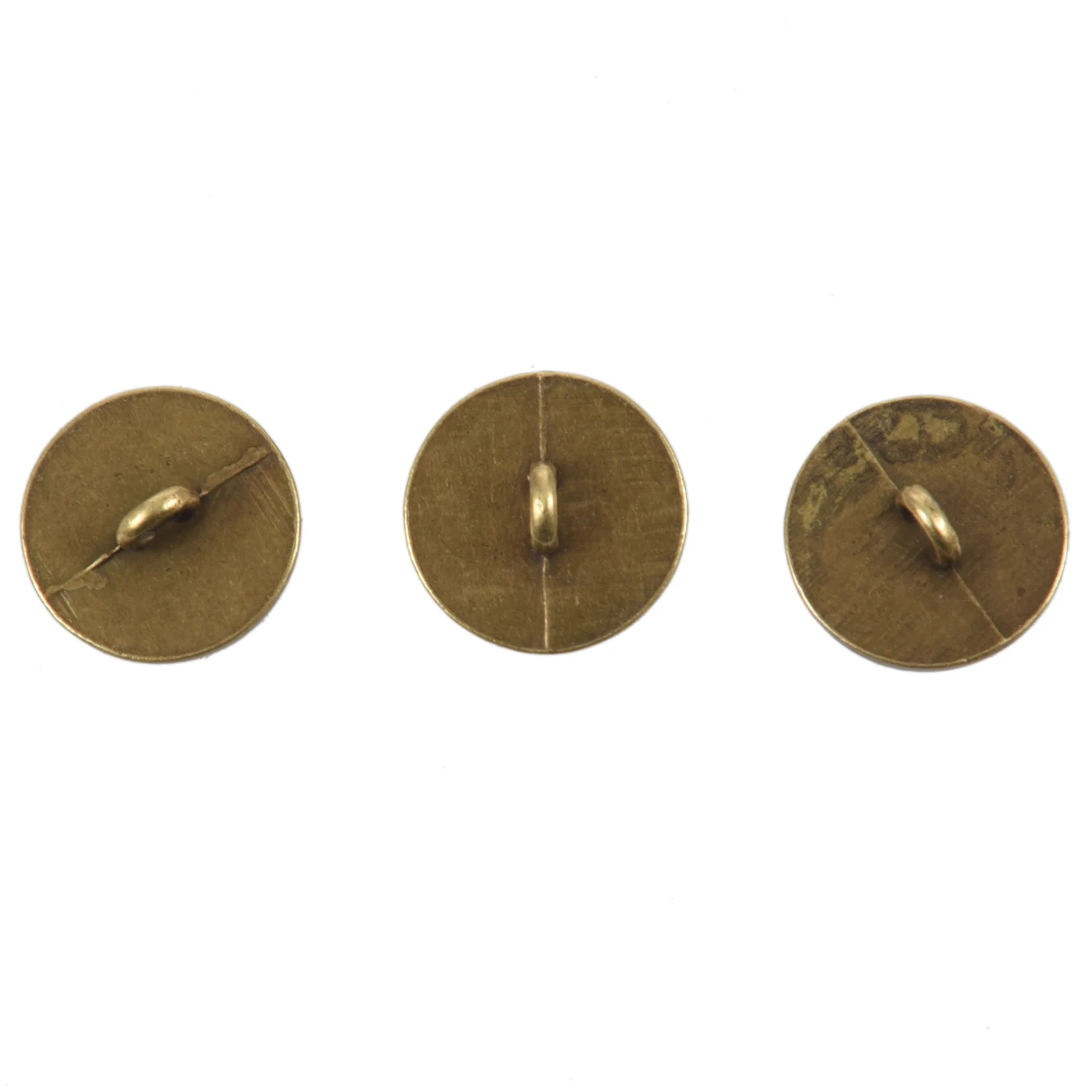 20PCs Zinc alloy Buttons Horse Head Carved Round Bronze Tone 15mm( 5/8 inch)Dia. 5