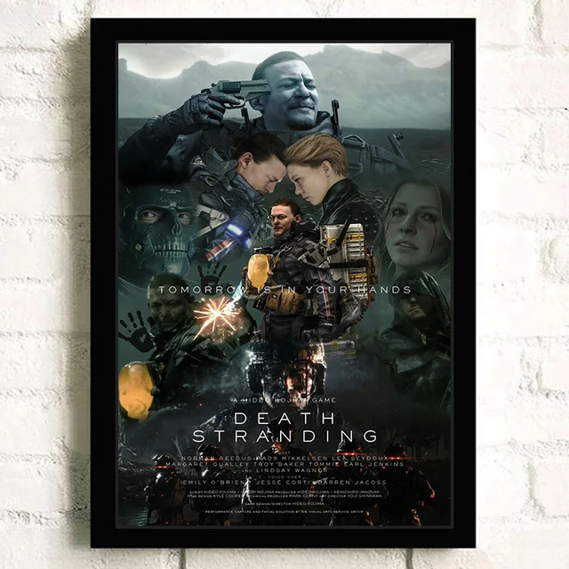 thumbnail image 1 of Póster del juego Death Stranding, cómics, arte de pared de calidad, pintura impresa en lienzo, póster para bar, cafetería, habitación, imágenes, cuadros, decoración del hogar, 1 of 5