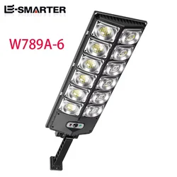 Ultra - Bright Outdoor Solar LED Wall Light with Motion Sensor & Remote - Waterproof Garden Street Lamp (W789A - 6)