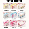 Wash Bag Women Zip Pouch Transparent Waterproof PVC Clear Makeup Cosmetic Bag Toiletry Bags Makeup Organizers 1