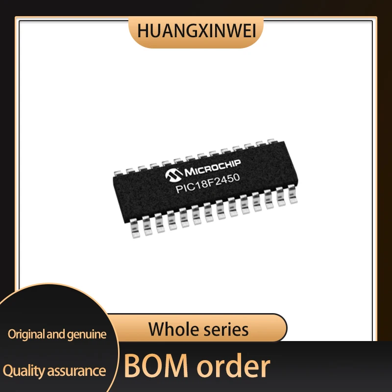 

PIC18F2450-I/SO Encapsulates the SOP28 microcontroller PIC18F2450 Original genuine Welcome to contact us for price