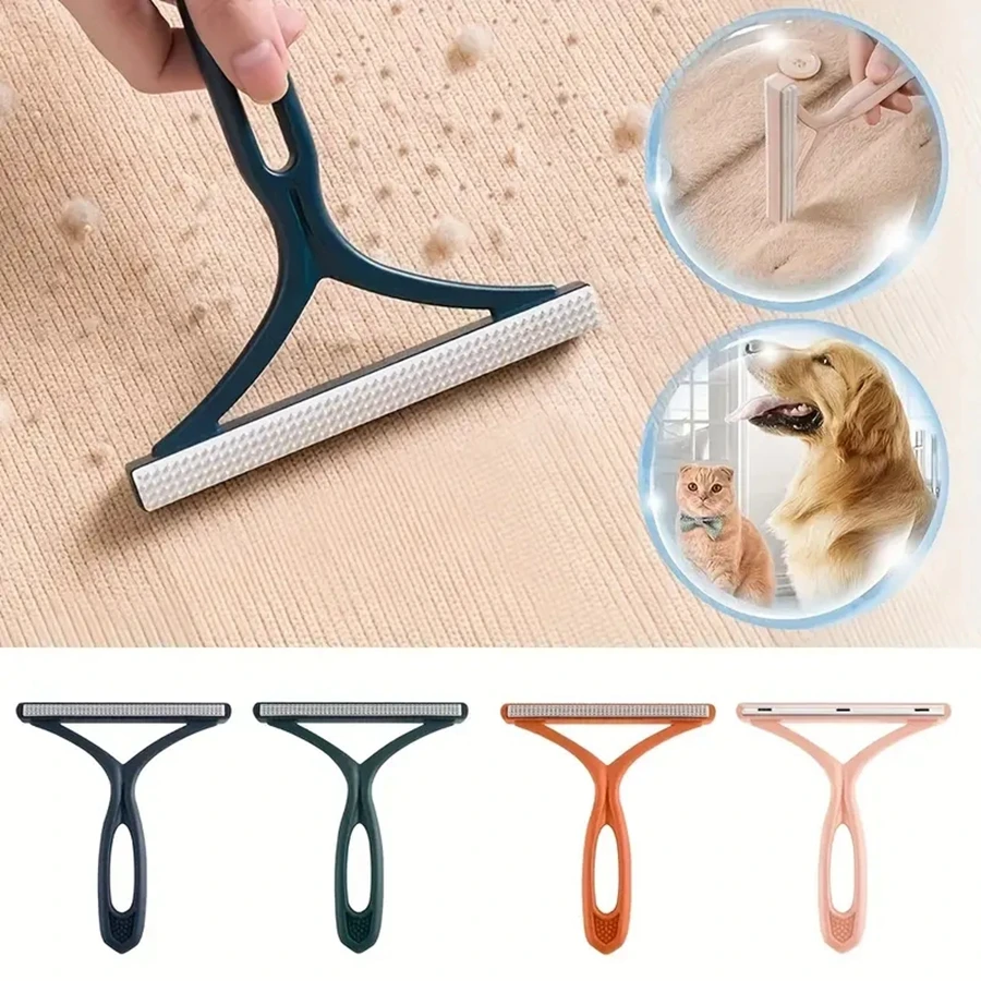 Silicone Double Sided Pet Hair Remover Lint Remover Clean Tool Shaver Sweater Cleaner Fabric Shaver Scraper For Clothes Carpet