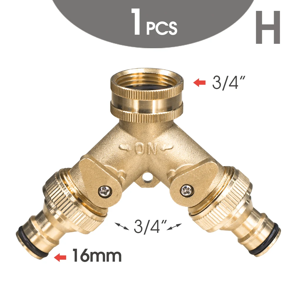 H- only brass joint