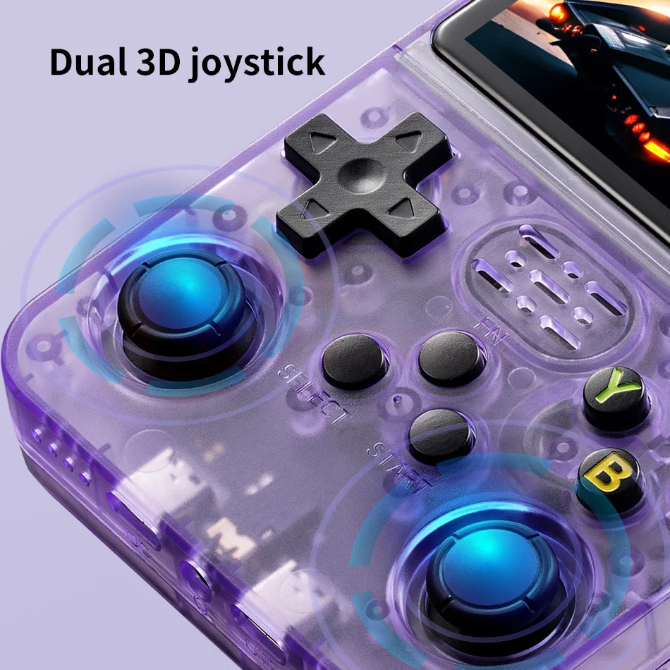 Portable R36S Retro Handheld Video Game Console 3.5 Inch IPS HD Color Screen Po