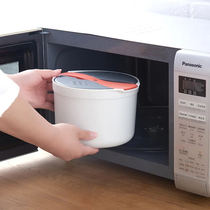 Steamer Rack Steamer Basket Microwave Oven Box Microwave Oven Rice Cooker Portable Food Container Multifunction Steamer Rice Cooker Bento Lunch Box Steaming Utensils