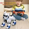JJRC R27 Intelligent Robot Dog Toy Touch Walking Dancing Light Playing Cute Remote Control Electric Smart Pet Dog Kid's Gifts 1
