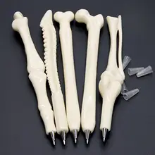 

Ball Point Pen Bone Shape Office Stationery Plastic Doctors Nurses Finger Pen for Orthopod