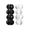 Resin Vase Geometry Decorative Ornaments Screw Thread Resin Handicraft Floral Arrangement Accessories Home Decoration Vases Pots 6