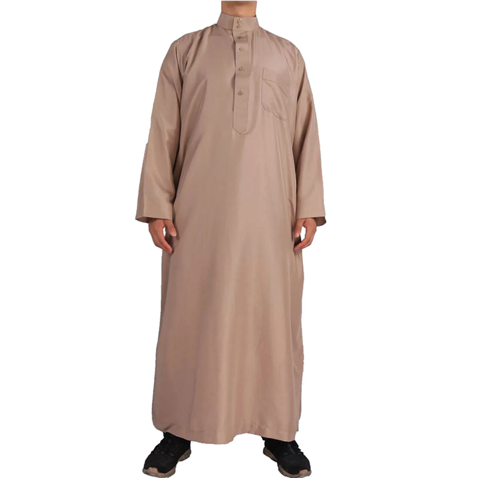 

Мусульманская одежда мужская длинная с длинным рукавом Свободная мусульманская одежда для мужчин Саудовская Аравия Пакистан Курта мусульманские костюмы мусульманское платье кафтан ТОБ