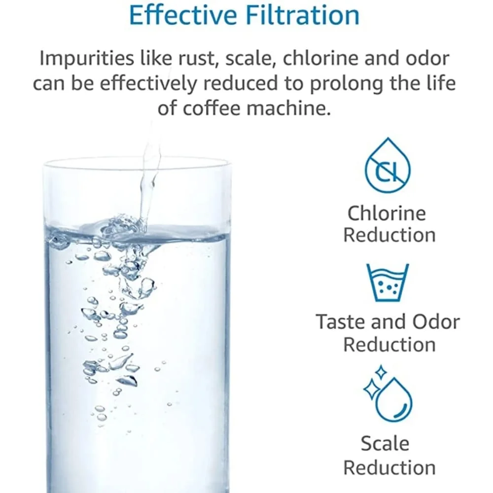 Coffee Water Filter Suitable for Series Siemens TZ70003 TCZ7003 TCZ7033 TCA7 EQ EQ3 EQ5 EQ6 EQ6 plus EQ7 EQ8 EQ9 Brita Intenza 5
