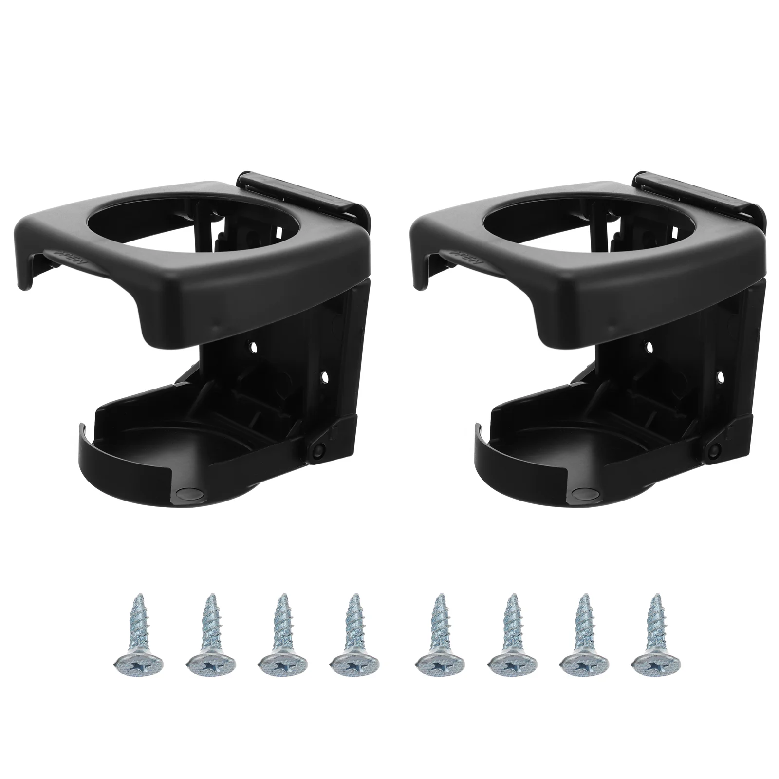

2 Pcs Cup Holder for Car Foldable Folding Classic Style Bottle Container Auto Water