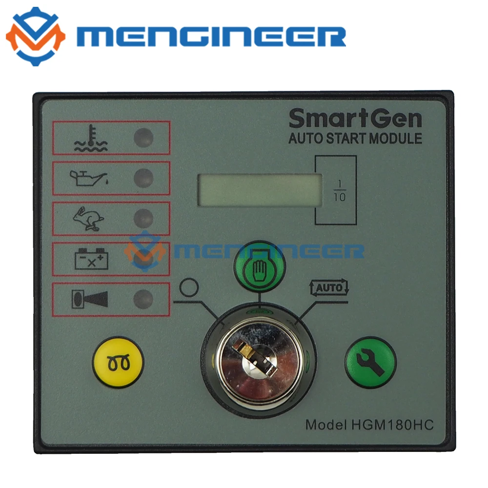 

HGM180HC SmartGen Auto Start module Genset Controller With Run Hour LCD Display