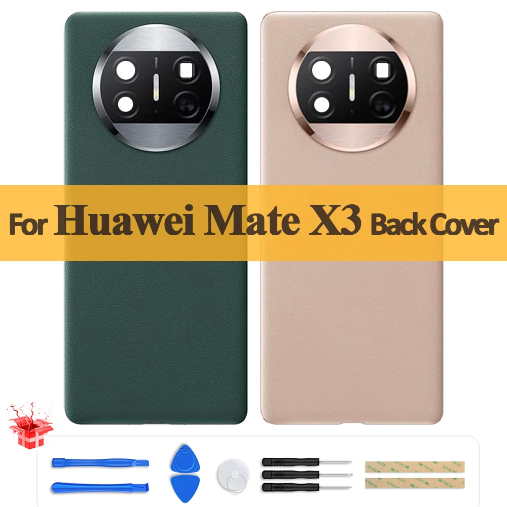 

Оригинальная задняя крышка для Huawei Mate X3, задняя крышка для телефона, задняя крышка корпуса, запасные части с объективом камеры