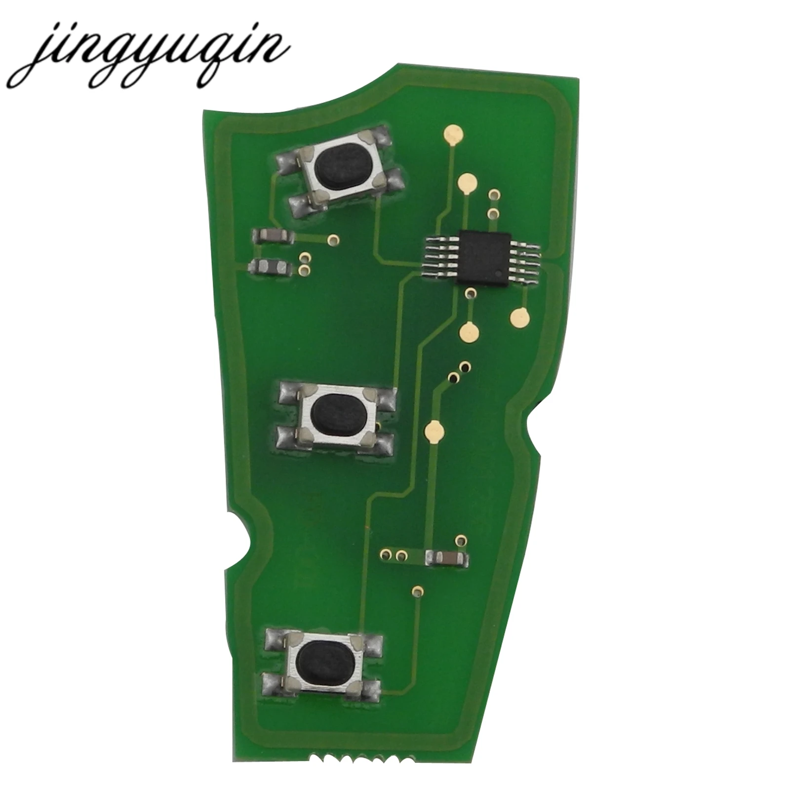 Jingyuqin Flip Remote Car Key ASK 4D Chip ID60/63 315/433Mhz