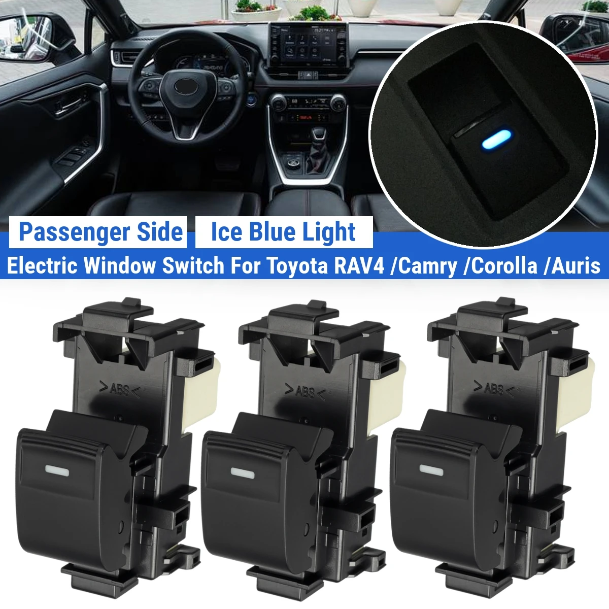 1 set Electric Power Window Lifter Switch Driver Side For Toyota RAV4 /Camry /Corolla /Auris