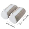 1pcs Shoe Bag for Washing Machine Chenille Velvet Lined Shoe Washing Bag Portable Fluffy Fiber Sneaker Laundry Bags 6