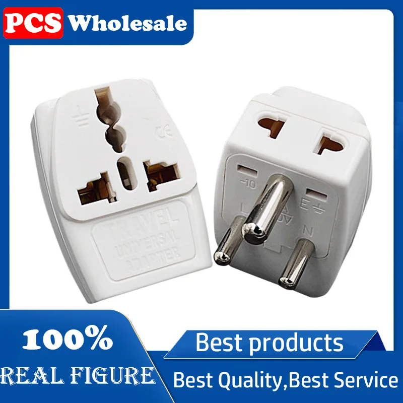 Маленькая трехконтактная розетка адаптера питания Южной Африки, розетка расширения, подходит для Индии и других стран