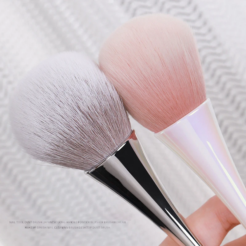 1 Stück Staub reinigung Nagel bürste Maniküre Nagel kunst Pinsel großen Kopf Blumen pulver erröten Salon Make-up Schönheit Nagel Zubehör Werkzeug – Detail 10