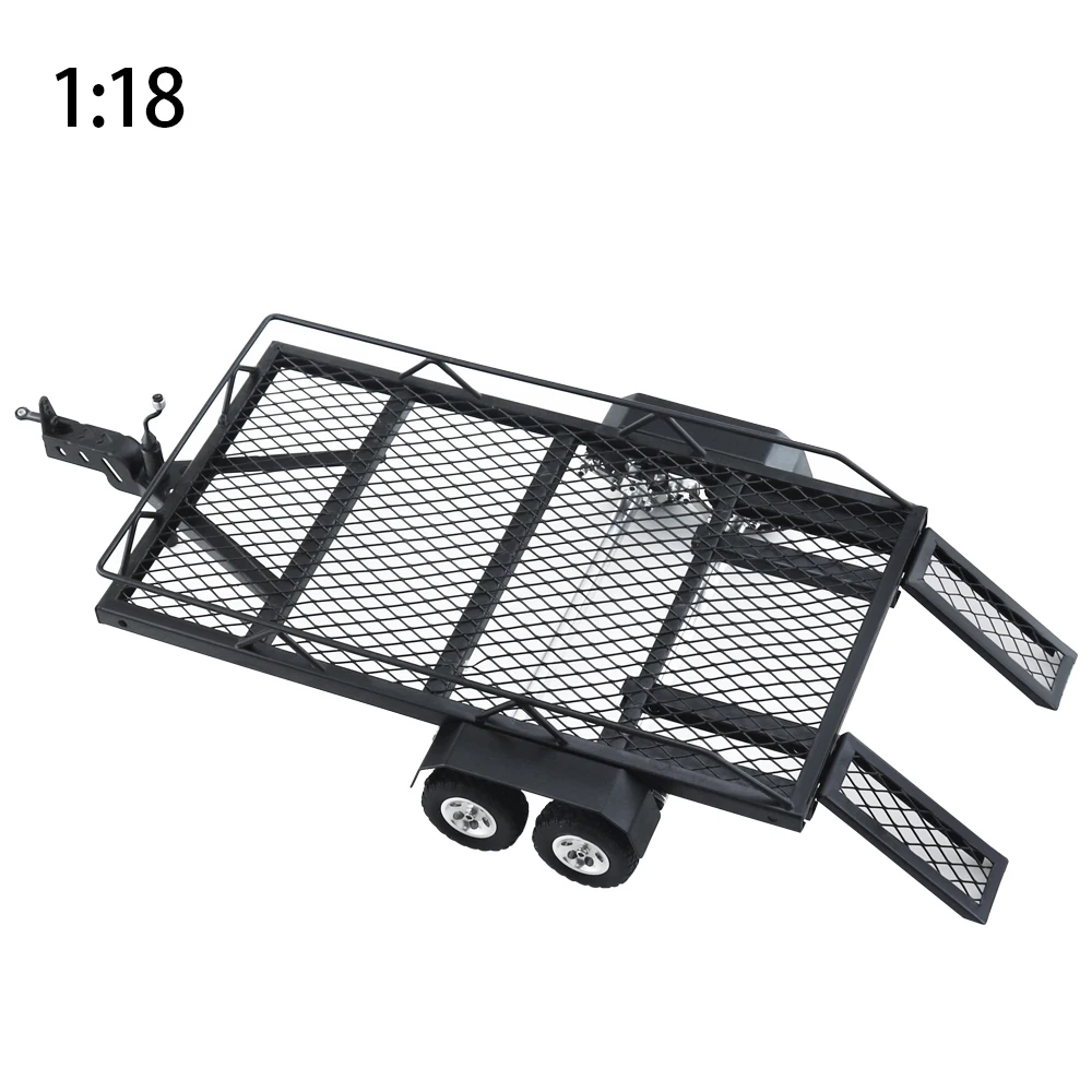 BDXRC Metallanhänger für 1/18 1/24 RC Car Crawler Axial SCX24 Jeep Gladiator TRX4M – Detail 17