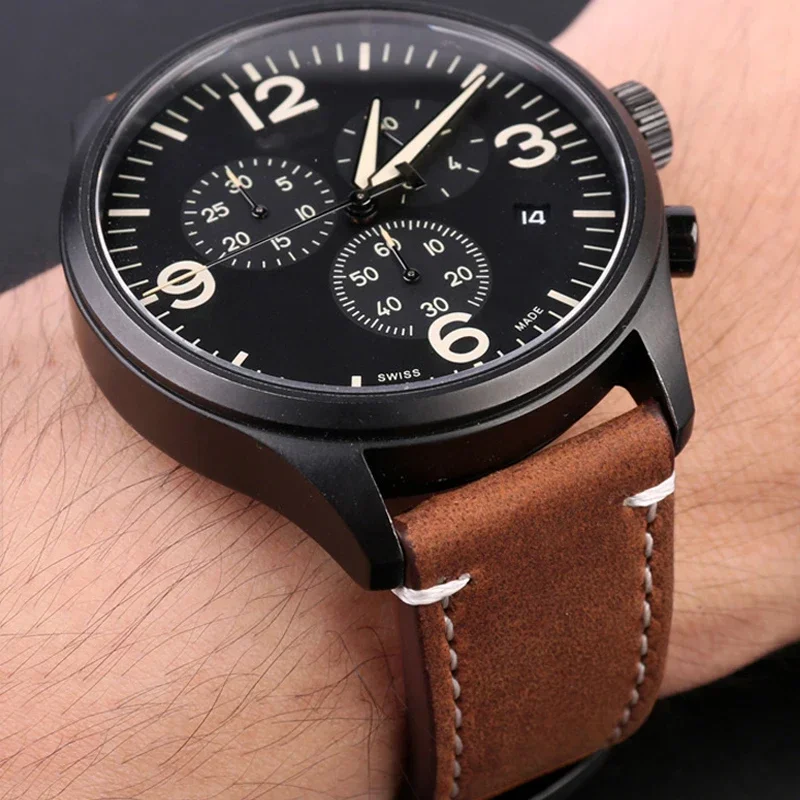 Multi-Size Black, Yellow, and Brown Watch Strap Collection