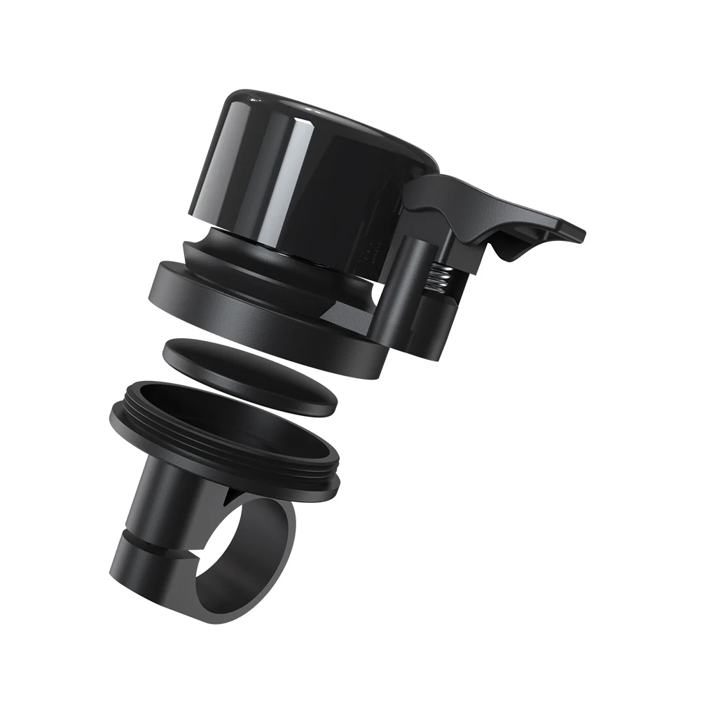 Bicycle Bell for Apple AirTag Bike Mount Bicycle Bell Waterproof Anti-Theft for Air Tag GPS Tracker Under Bike Holder