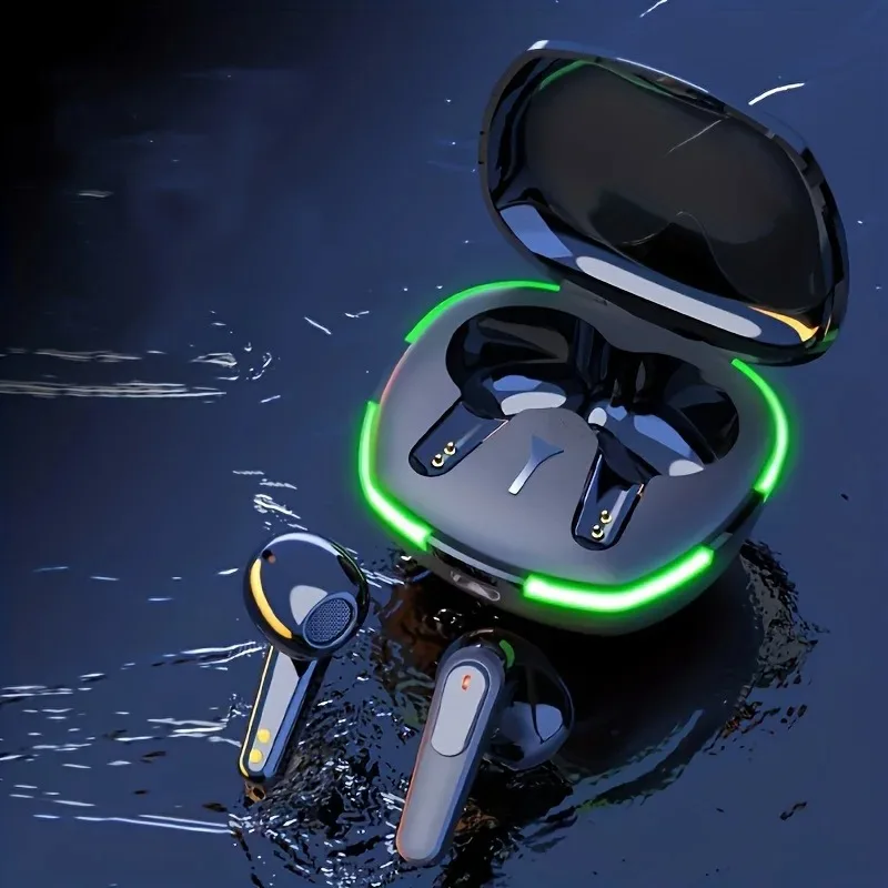 Wireless Bluetooth Headset with Mic Noise Cancelling Stereo Earbuds