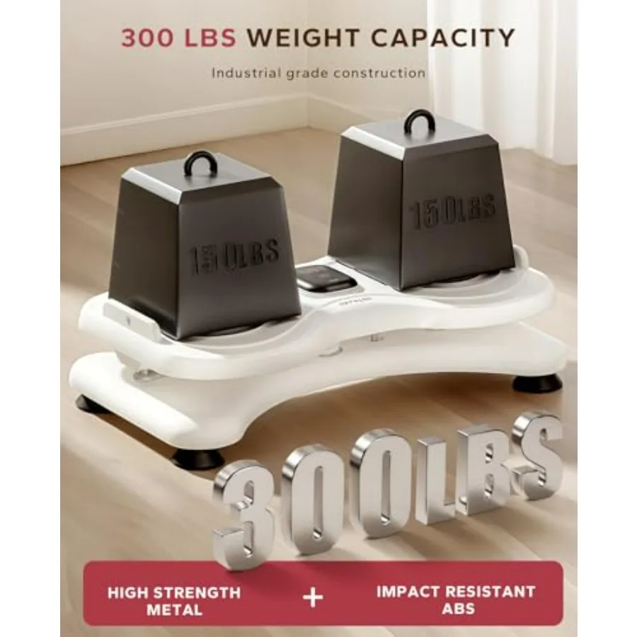 Waist Twister Machine with LCD Display, 330LBS Capacity - Noiseless Ab Workout Board for Core Exercise & Slim Waist - Anti-Slip