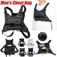 Sport Chest Bag Water Resistant Lightweight Front Chest Pack Running Vest Bag Men Woman Phone Carry Waist Bag Extra Storage Pack 1