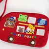 Children's Backpacks Japanese Cartoon Cute Bunny Bear Camera Bus Embroidery Crossbody Bag Canvas Bags Backpack for Kids Mochila 4