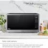 Microwave Oven Countertop,Stainless Steel,Food Warming Feature,Smart Cooking Setting,Inverter Technology With Turbo Defrost 5