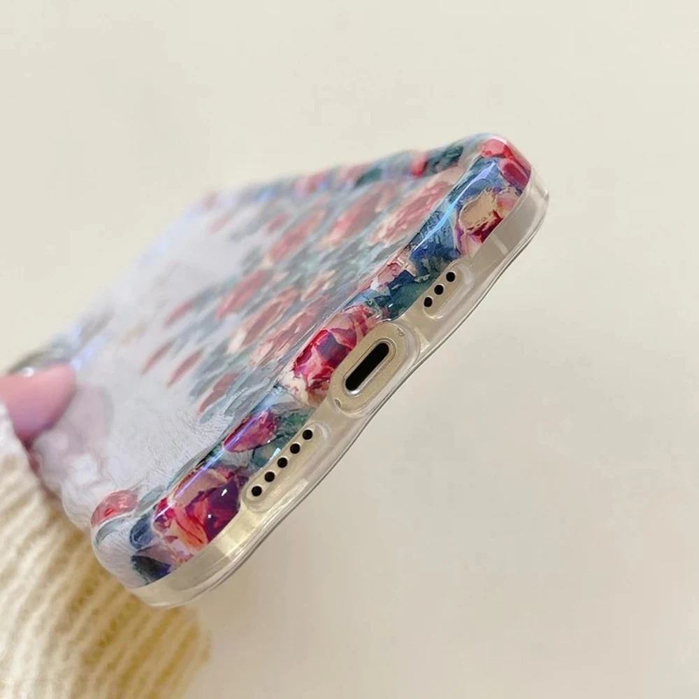 Vintage Floral Oil Painting Phone Case