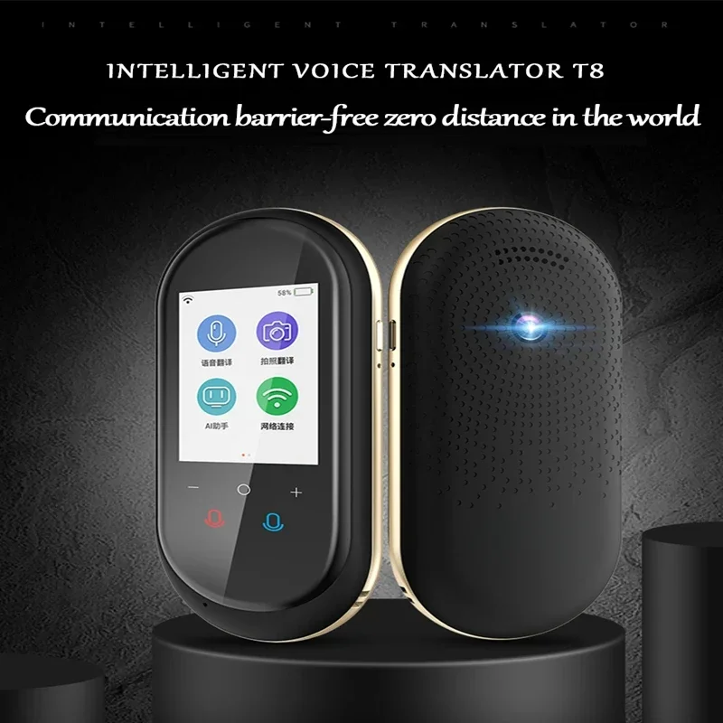 Smart Translator 2.4 Inches 106 Languages Real-time Photo Translation WIFI Hotspot Connected Standby for Up To 6 Hours New