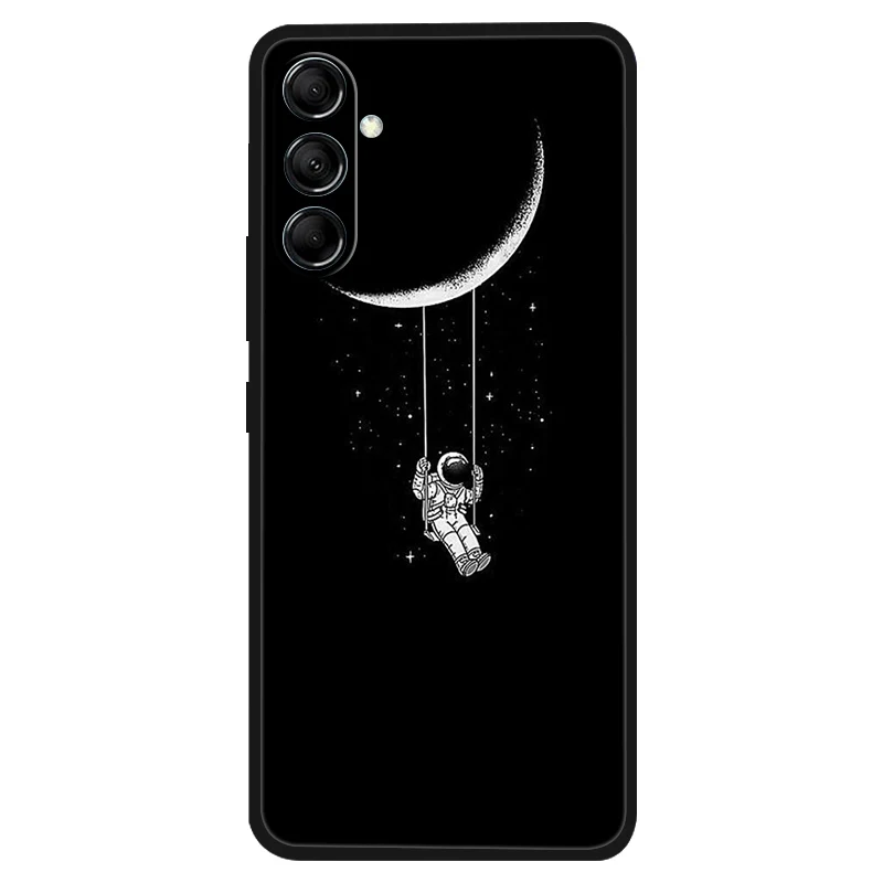 Luxury Silicone Space Soft Bumper Phone Case - Fashionable TPU Protective Cover