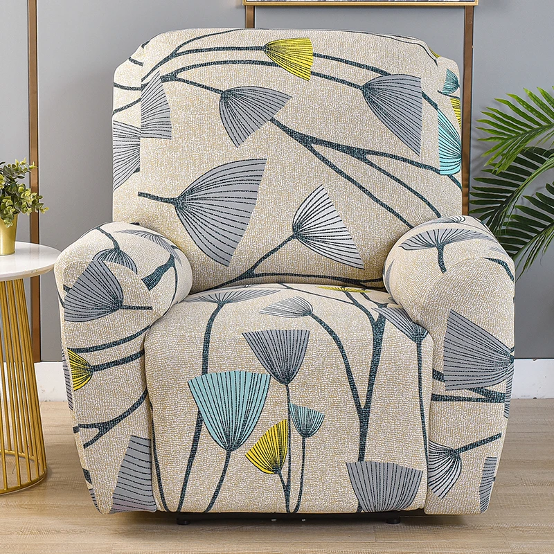 Spandex Wingback Chair Covers Sofa Slipcover Printing for Living Room  Slipcovers Furniture Protector Couch T-Cushion Cover 3