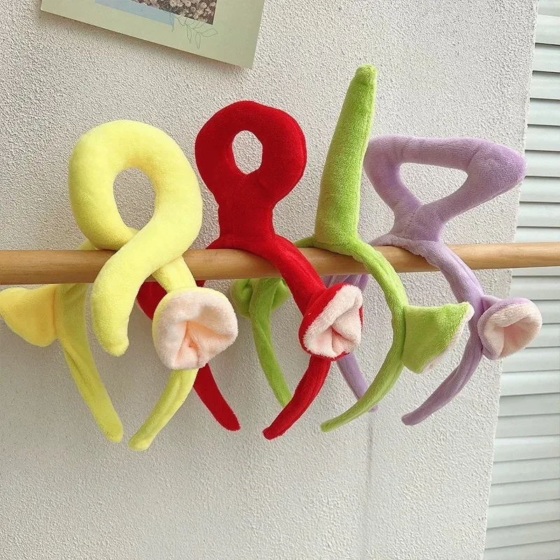 Cute Cartoon Sponge Baby Headband Hair Tie
