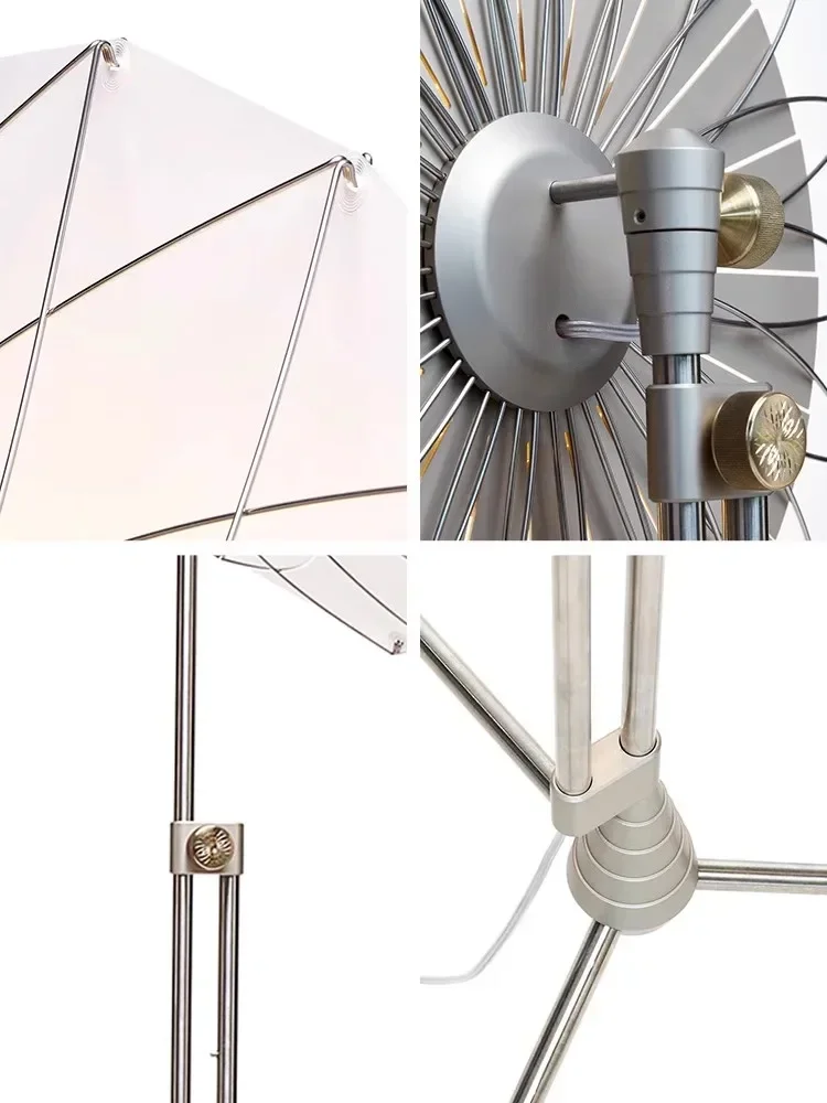 네덜란드 디자이너 Moooi 선조 플로어 램프, 거실 사파 해바라기 스탠딩 높이 조절 LED 조명 기구