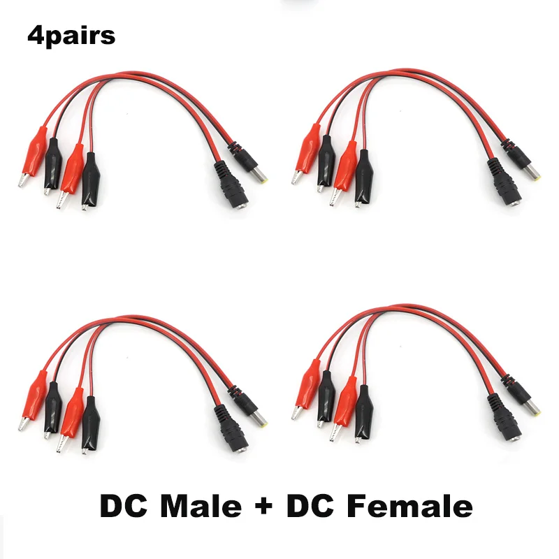 4x DC Male Female