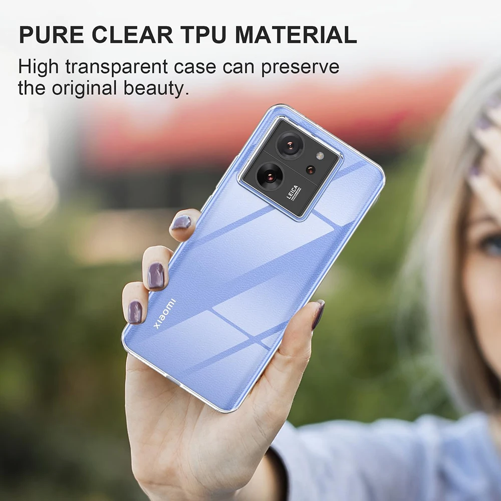 360 Full Body Clear Hybrid Protective Case with Hard Screen Guard and Soft Shell