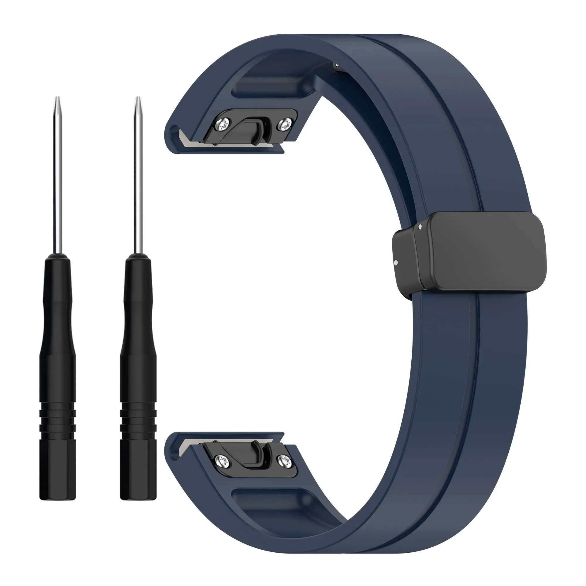 Premium Magnetic Silicone Folding Buckle Strap