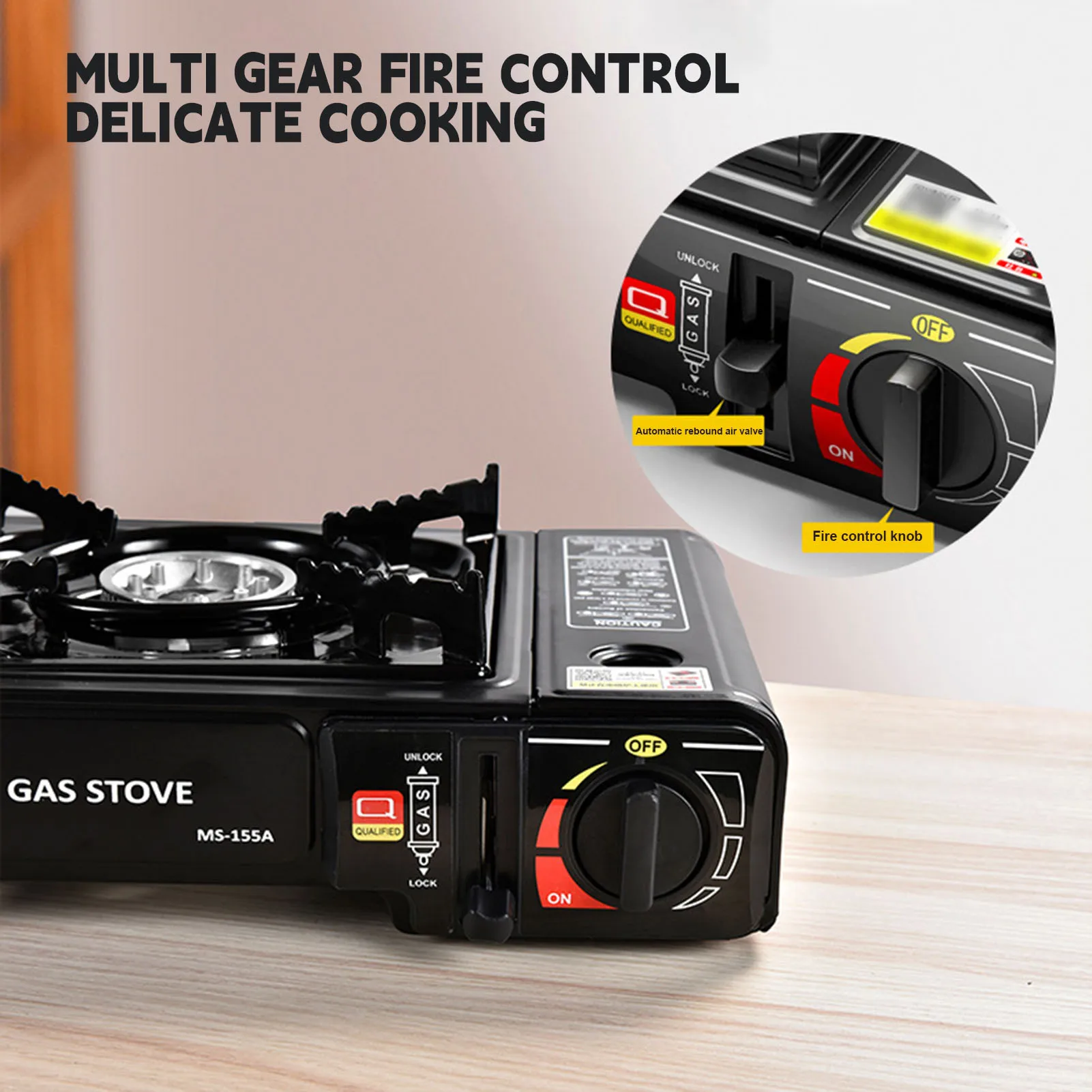 Outdoor Camping Kitchen Portable Gas Stove Gas Heater Burner Multi-fuel  Stove Lamp Indoor And Outdoor Heating Gas Stove - AliExpress