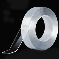 1M/2M/3M/4M/5M Transparent Nano Tape Washable and Reusable Double-sided Adhesive Adhesive Universal Hook Tape for Furniture 1