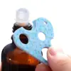 3Pcs/set Refillable Essential Oil Opener for Refillable Bottle Roller Balls Cap Remover Leaf Shape Key Opening Tool Random Color 3