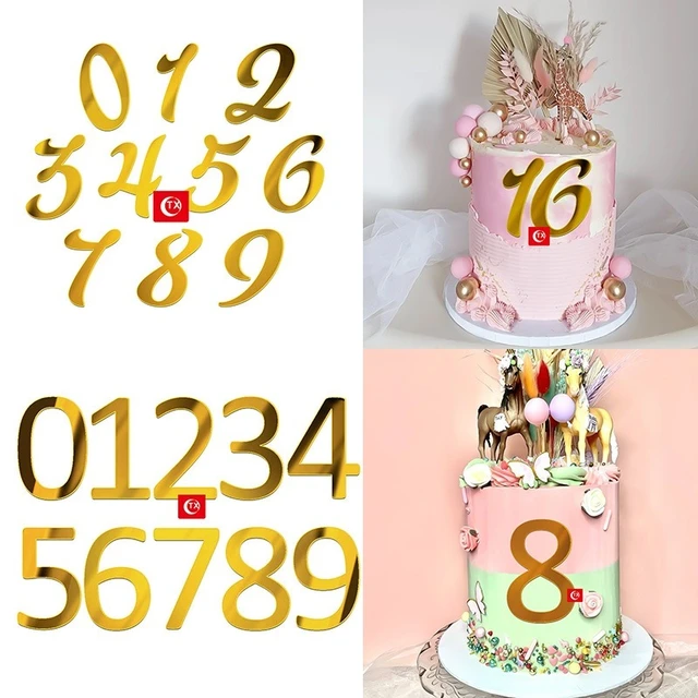 Letter Cake Toppers Wedding Cakes  Acrylic Happy Birthday Cake Topper -  Letter Set - Aliexpress