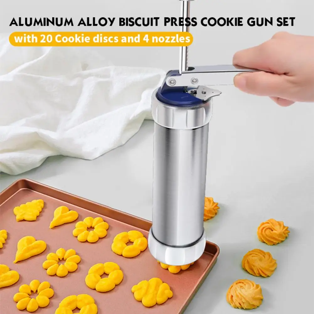 

Cake Cream Decorating Tube Premium Food Grade Cookie Press Tube Icing Piping Tips Set Easy to Clean Detachable Cake for Stunning