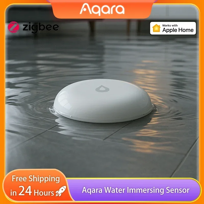 New Aqara Water Immersing Sensor E1 Zigbee Soaking Sensor Flood Water Leak Detector Home Remote Security for Mi Home Homekit APP 1