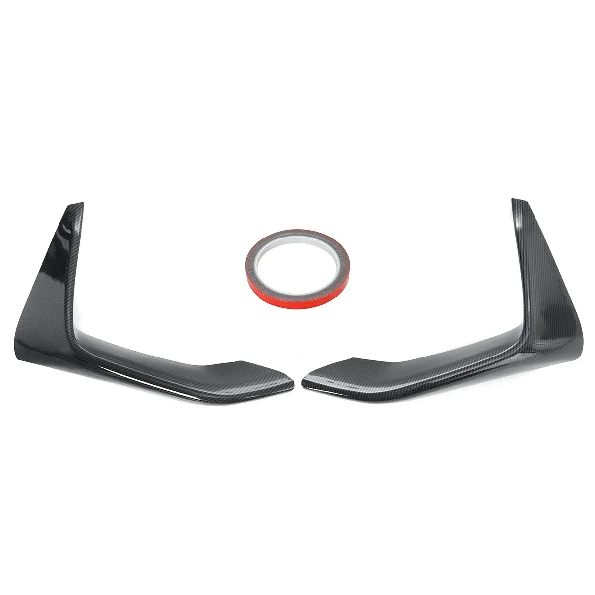 BMW F80 M3 2014-2019 및 F82/F83 M4 15-2020 프론트 범퍼 립 바디 키트용 페어 카 프론트 범퍼 립 스플리터 카나드 스포일러